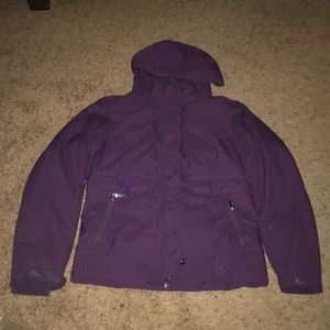 Insulated ski jacket